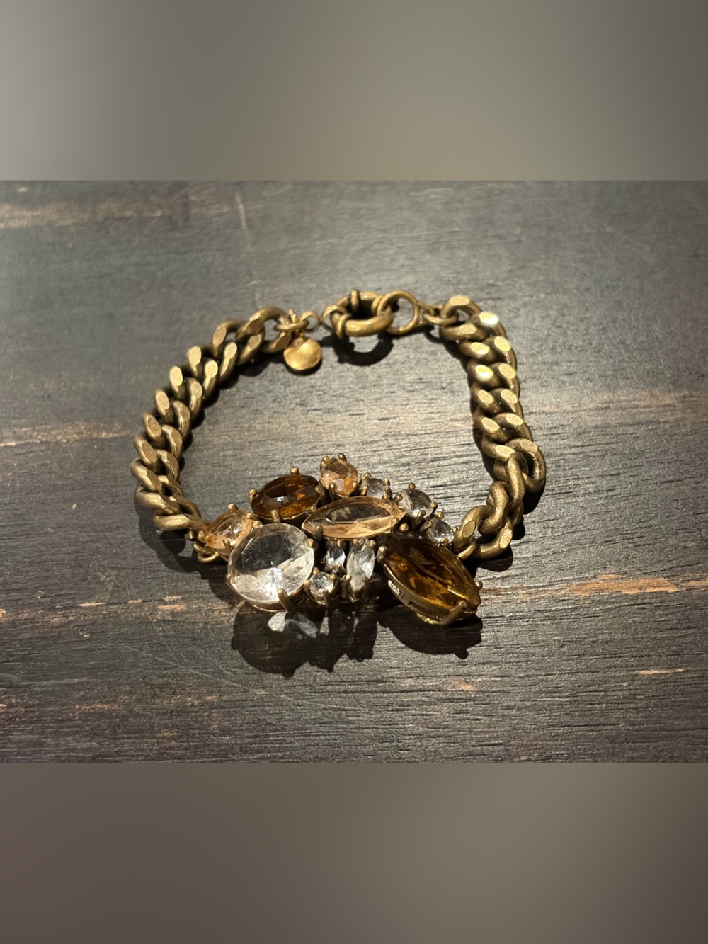 J Crew Cluster Bracelet